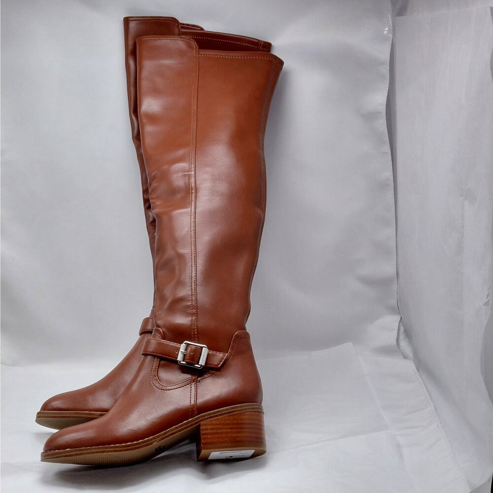 Dolce Vita Women Over The Knee Riding Boots Size 6 Brown Western Coastal Cowgirl